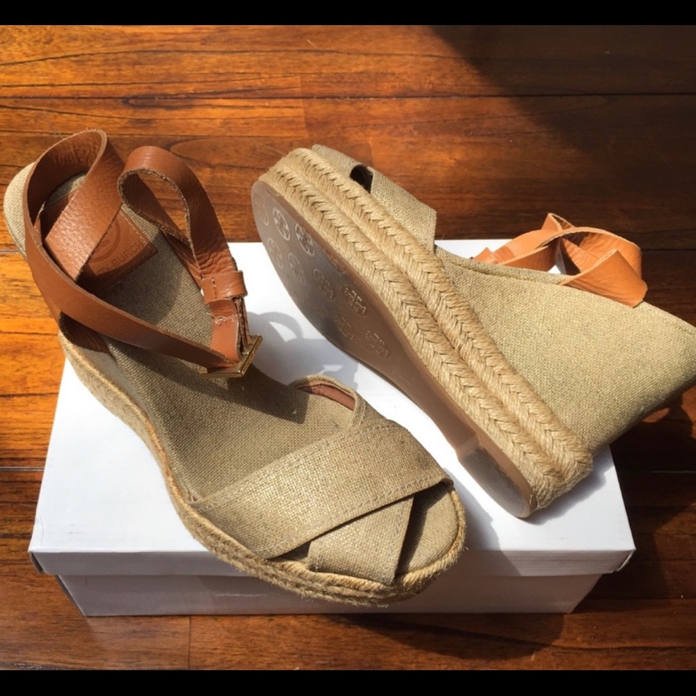 Tory Burch fabian espadrilles wedges